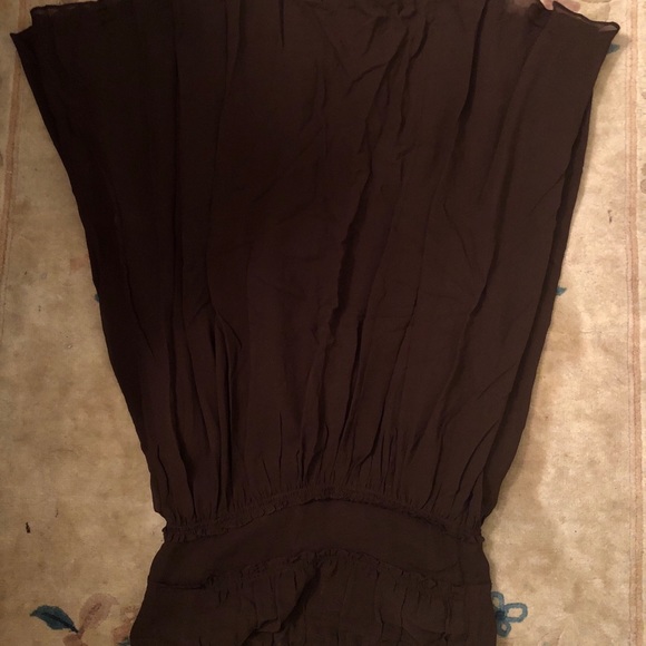 J. Crew Brown Strapless Dress Size 10 - Picture 3 of 4